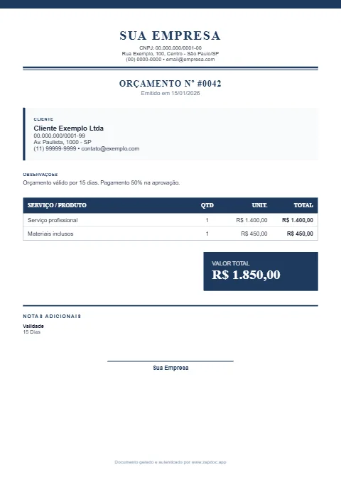 Modelo Executive
